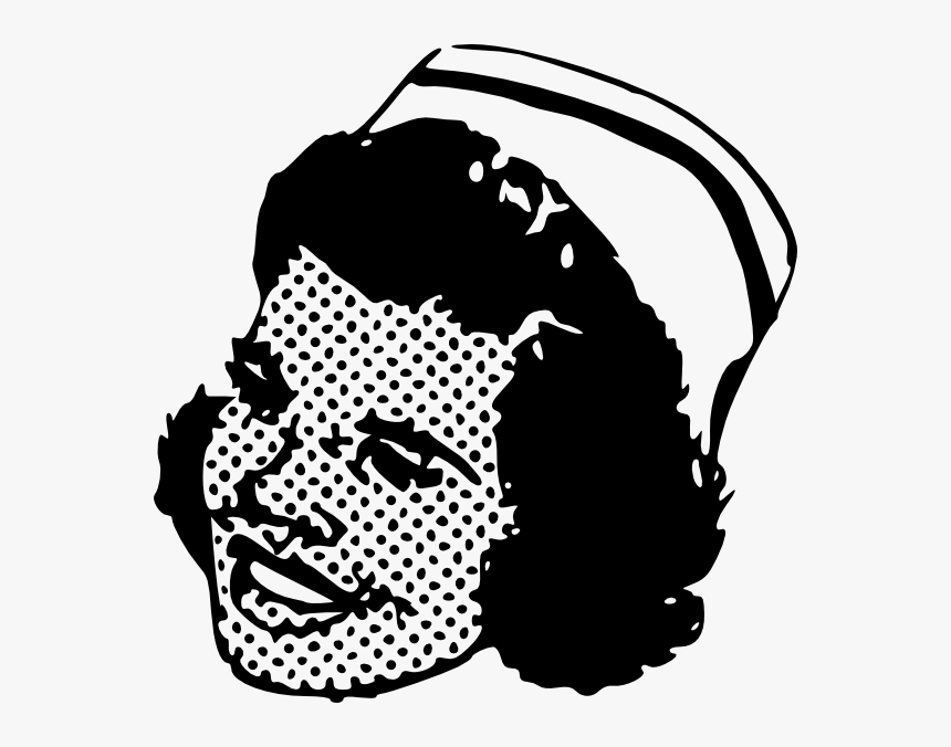 Nurse Head Svg Clip Arts - Nurse Clip Art, HD Png Download