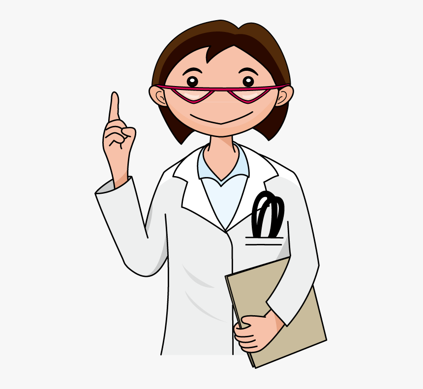 Medicine Health Care Physician Nurse Clip Art - Cartoon Therapist With Transparent Background, HD Png Download