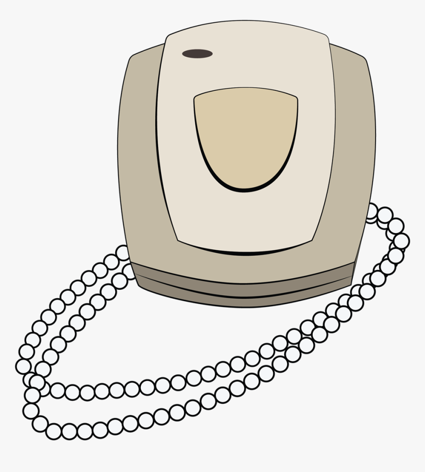 Nurse Clipart Phone Call - Assisted Living Pendant, HD Png Download