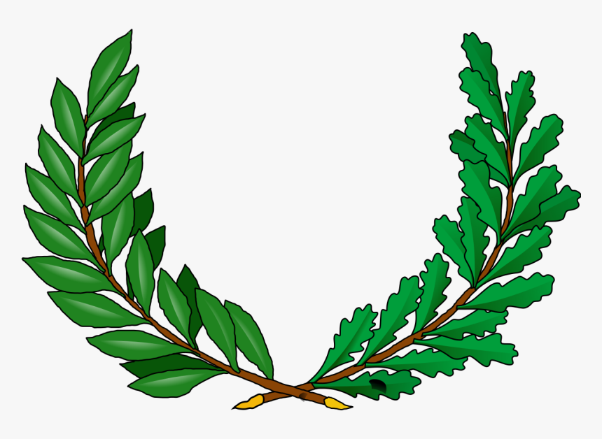 Green, Tree, Branches, Cartoon, Peace, Vine, Greek - Vine Coat Of Arms, HD Png Download