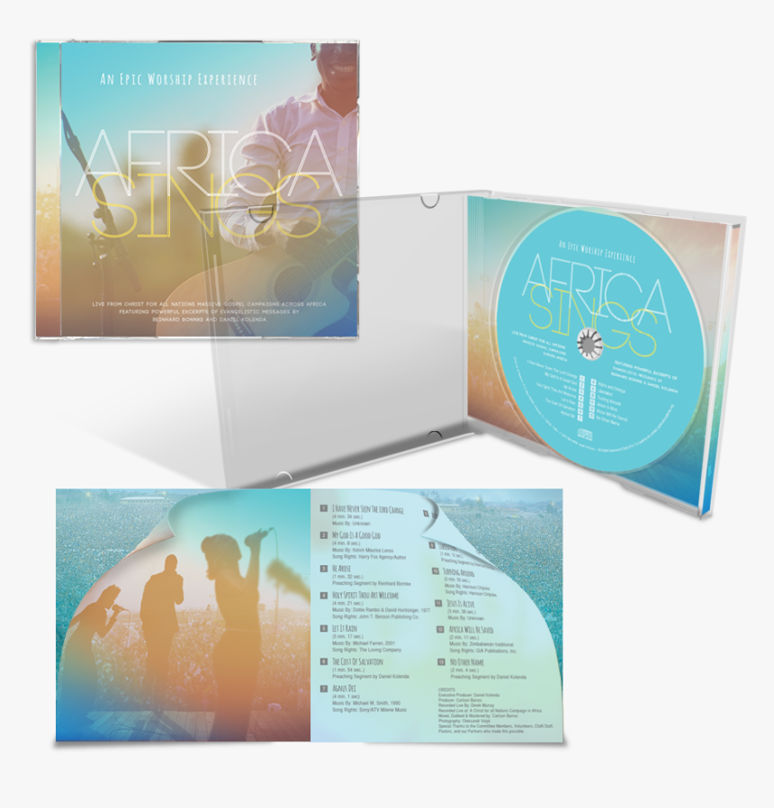 Cd In Jewel Case W/clear Tray-8 Panel Booklet - Brochure, HD Png Download