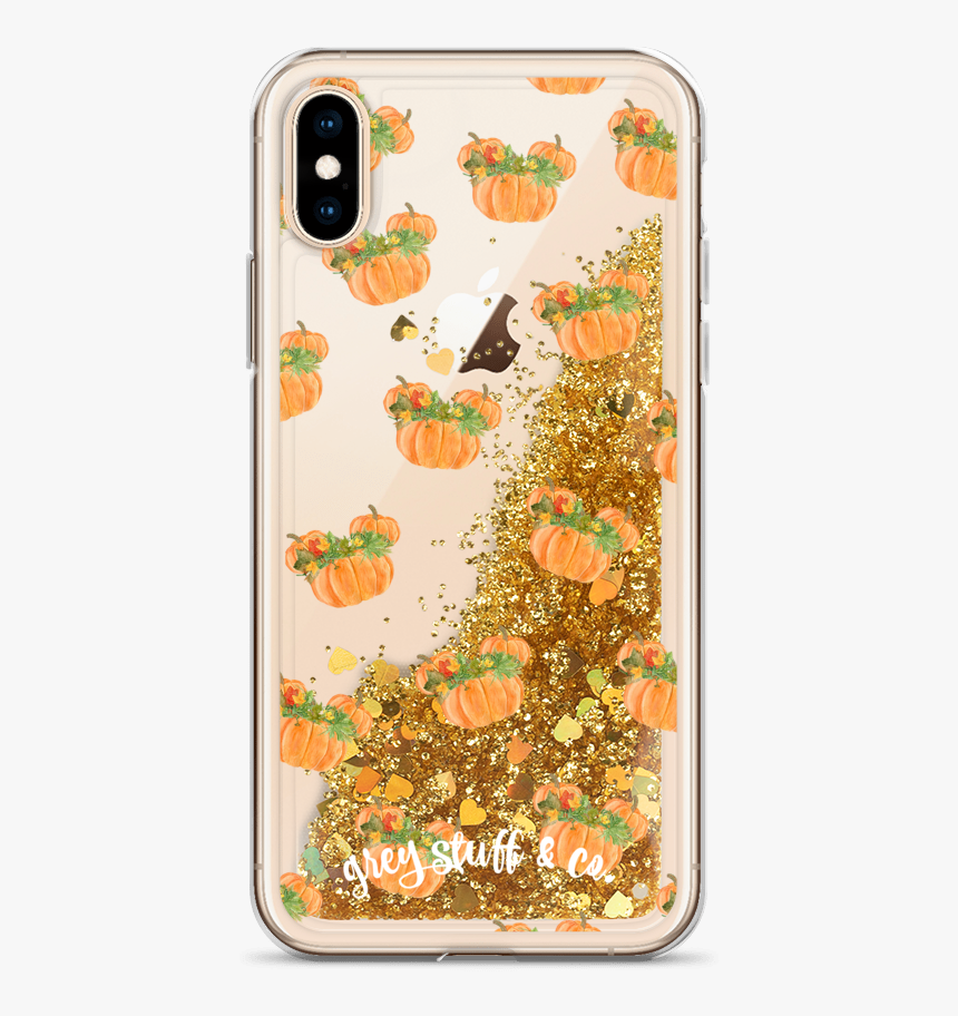 Image Of Pumpkin Glitter Case - Iphone, HD Png Download