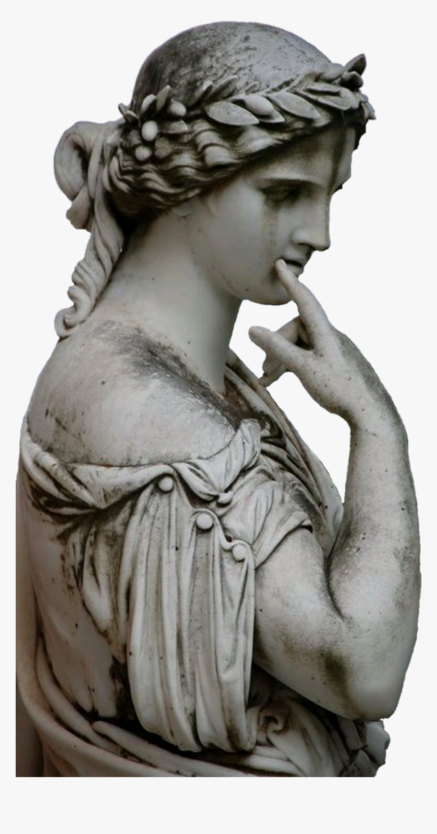 Sculpture Sticker - Calliope Statue, HD Png Download