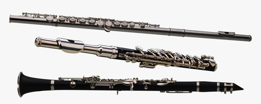 Flute Clipart Clarinet - Piccolo Clarinet, HD Png Download