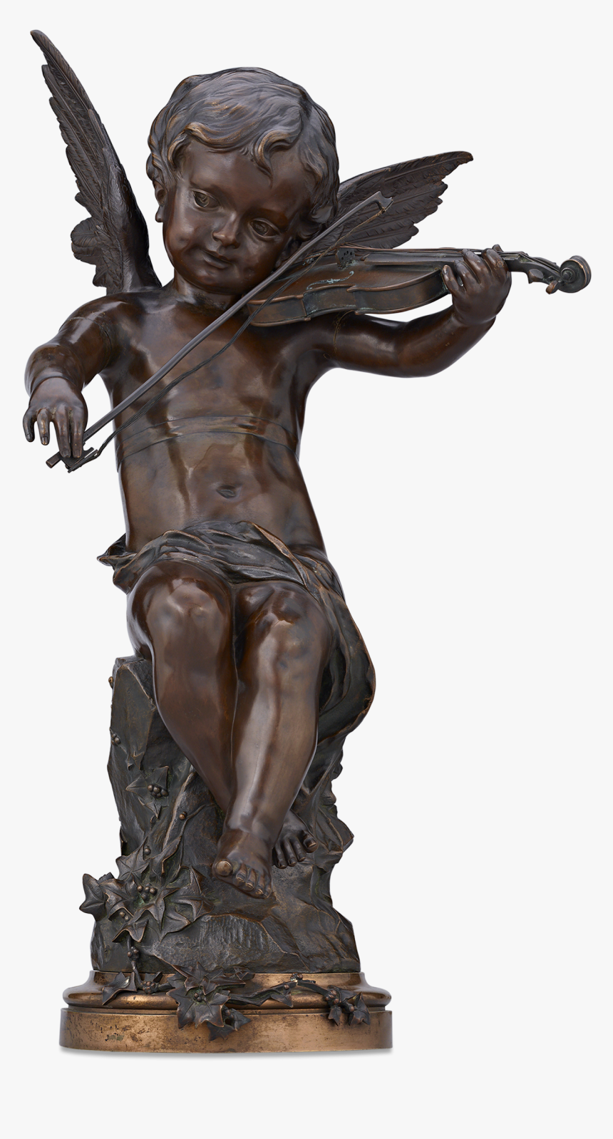 Ange Jouant Du Violin By Gaston Leroux, HD Png Download