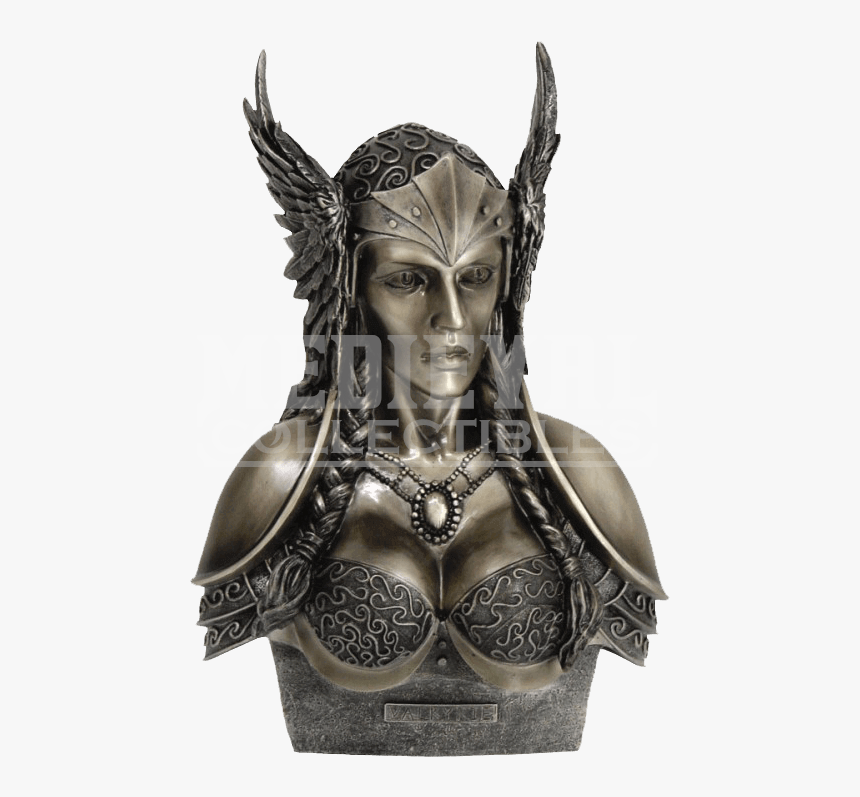 Valkyrie Bust Statue - Valkyrie Statue, HD Png Download