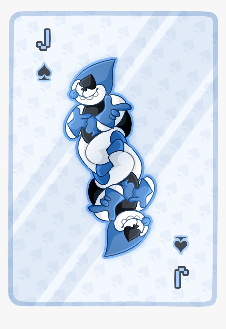 Lancer Deltarune Playing Card, HD Png Download