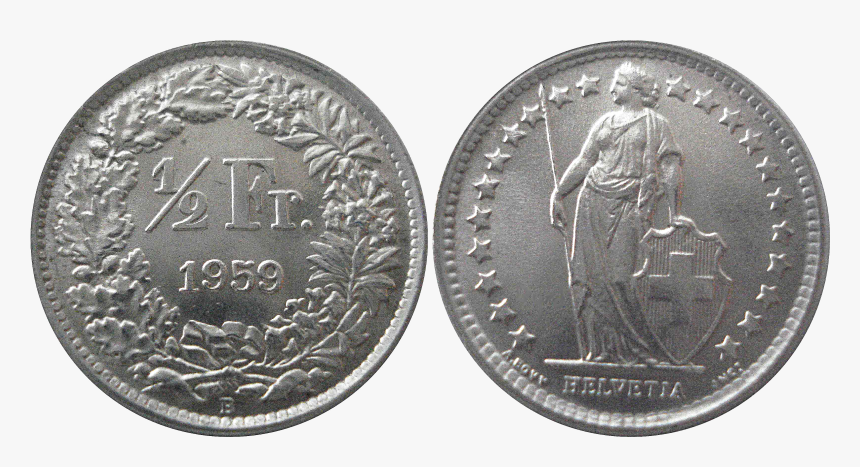 50 Cent 1959 Ag 835 - 1928 Canada 5 Cents, HD Png Download