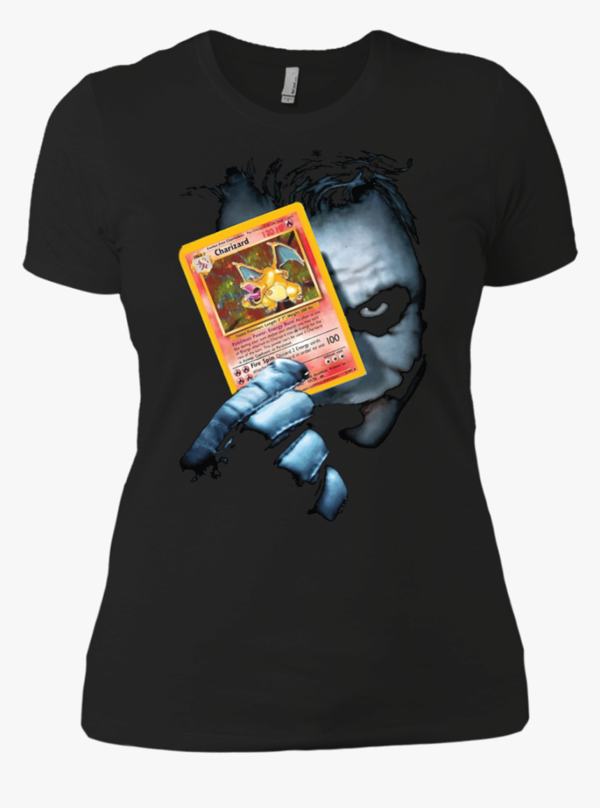 Joker Poke Card Tee Apparel Teepeat 
 Class - Joker Pokemon, HD Png Download