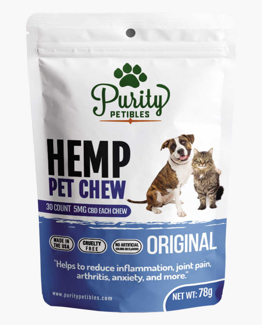 Cbd Pet Treats - Purity Hemp Pet Chew, HD Png Download