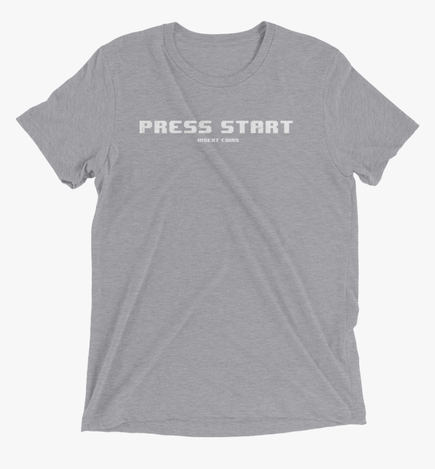 Press Start Vintage Tee 
 Data Zoom //cdn - Kettlebell T Shirts, HD Png Download