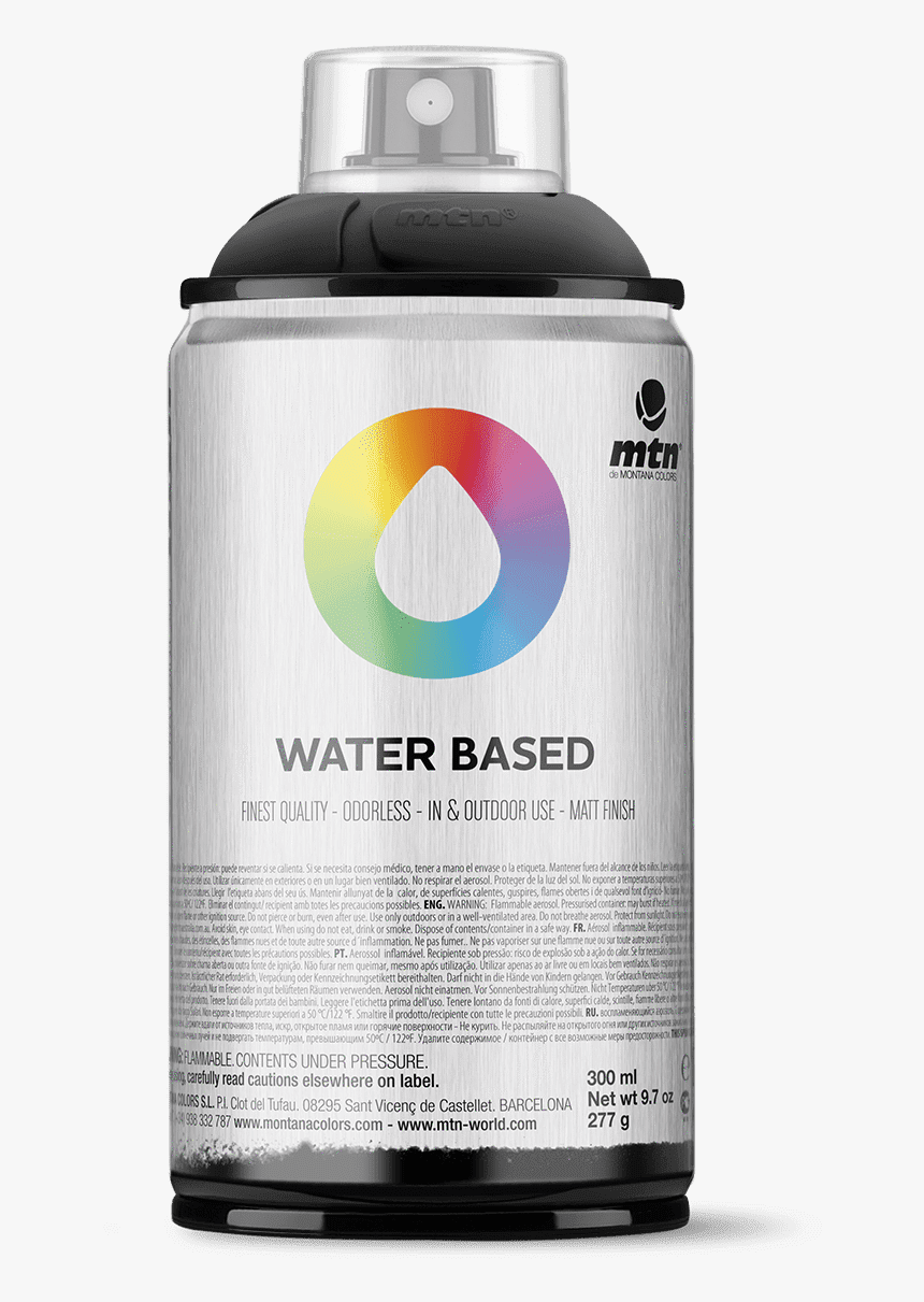 Mtn Water Based 300 Spray Paint - Montana Water Based, HD Png Download