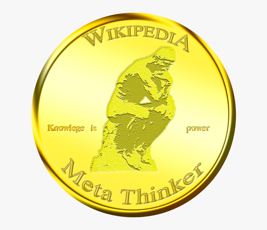 Medalian Thinker - Coin, HD Png Download