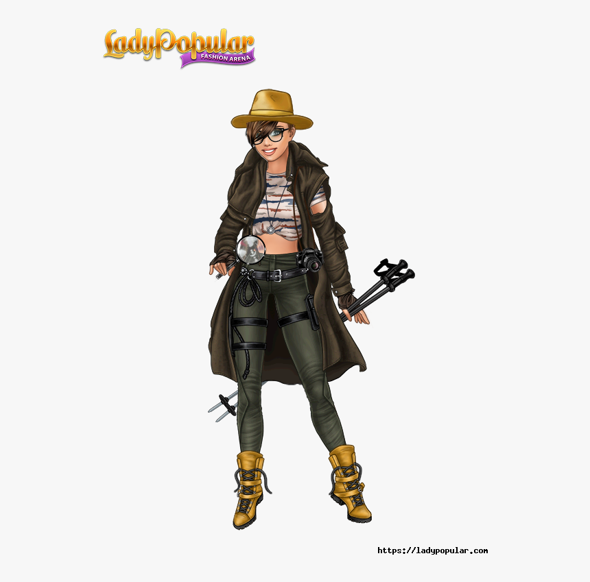 Lara Croft Lady Popular, HD Png Download