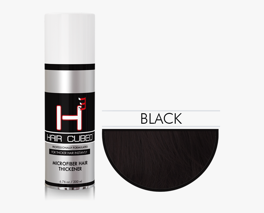 Transparent Black Hair Model Png - Hair Cubed Micro Fiber, Png Download