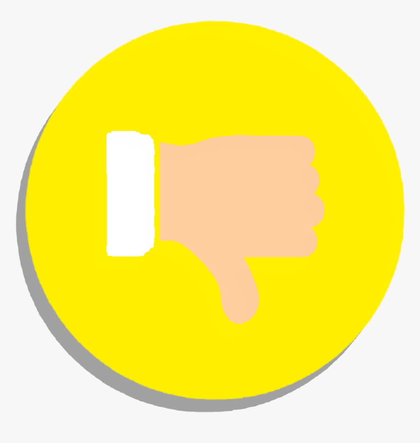 Dislike, Icon, Social Media, Opinion, Clipart - Circle, HD Png Download