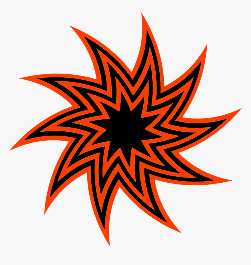 Red Swirl Star Clipart - Old Bank Logos, HD Png Download