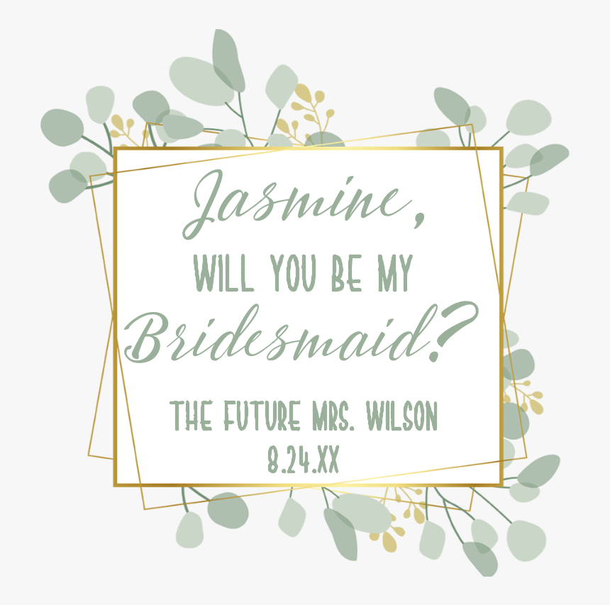 Botanical Frame - Floral Themed Badge Design Vector, HD Png Download