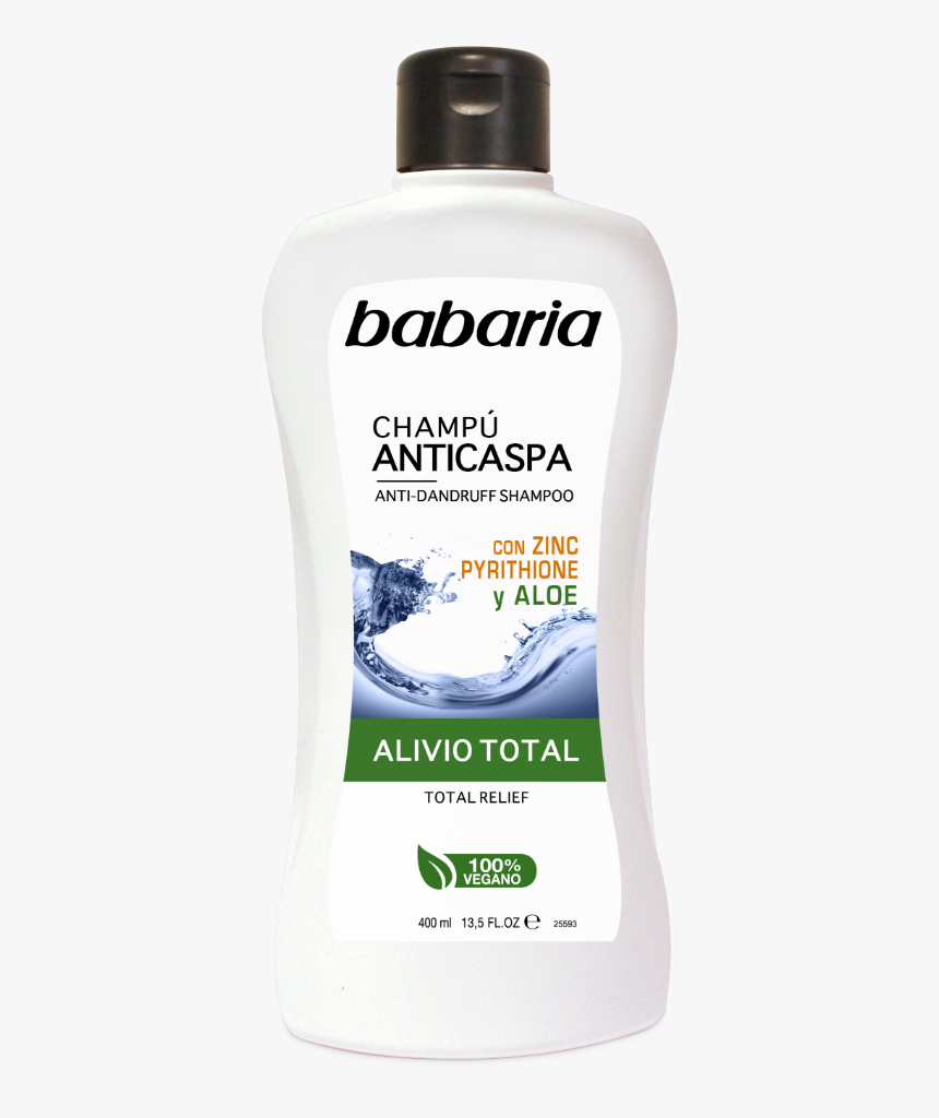 Champú Anticaspa De Aloe Vera De Babaria - Champu Anticaspa Babaria, HD Png Download