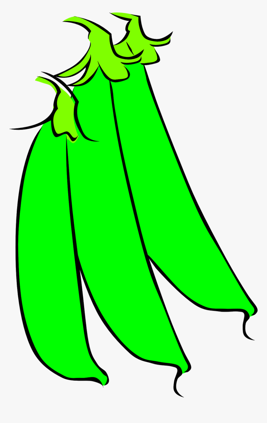 Sugar Snap Peas Clipart, HD Png Download