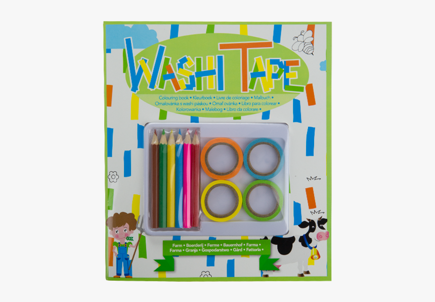 Washi Tape Book - Paper, HD Png Download