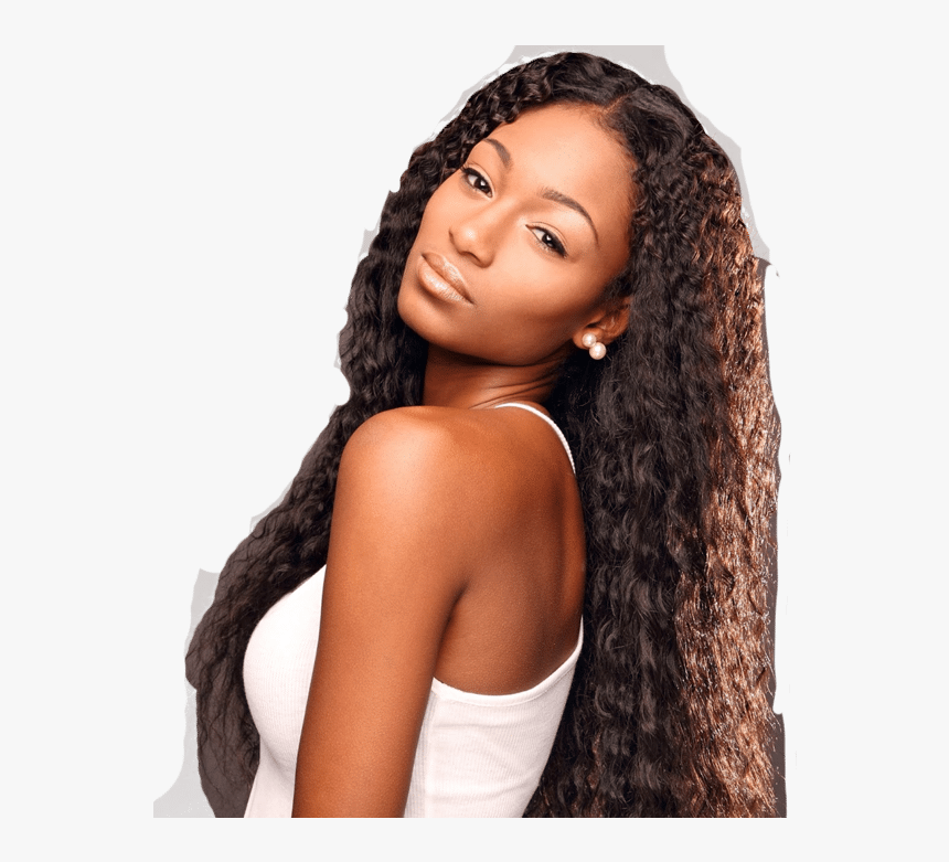 Styles For Long Curly Weaves Hd Png Download Transparent Png