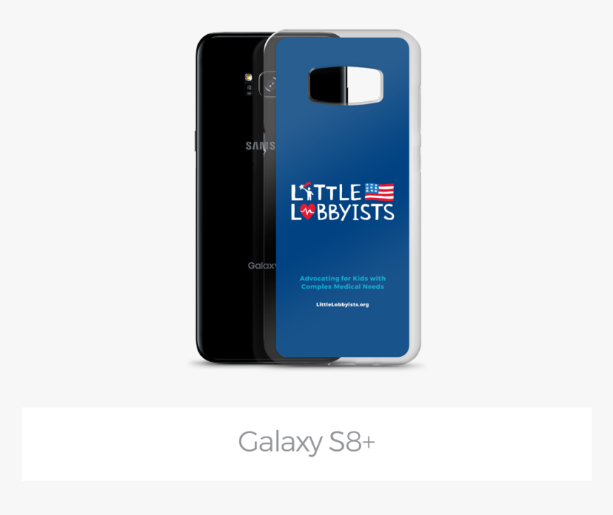 Phonecase3 Mockup Case With Phone Case With Phone Samsung - Smartphone, HD Png Download