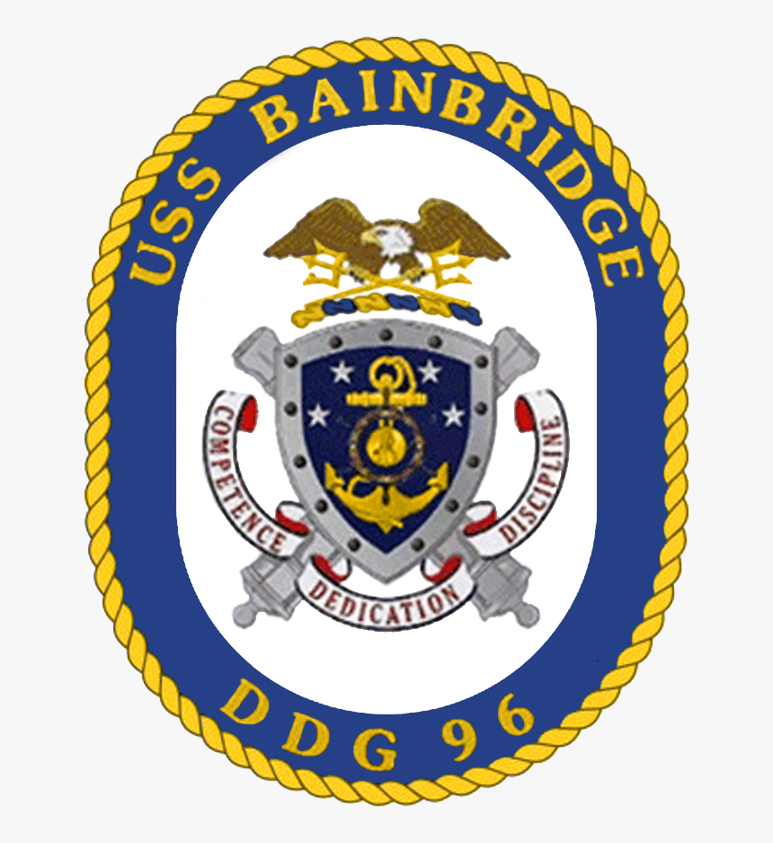 Uss Bainbridge Ddg-96 Crest - Uss San Diego (lpd-22), HD Png Download