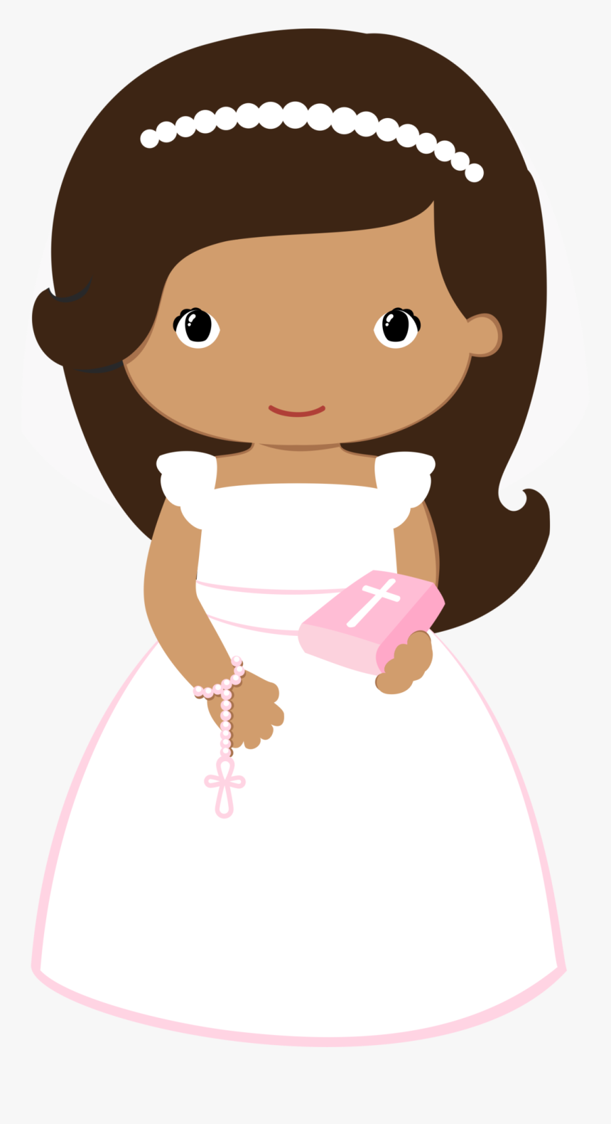 Clip Hair Toddler - Niña Primera Comunion Png, Transparent Png