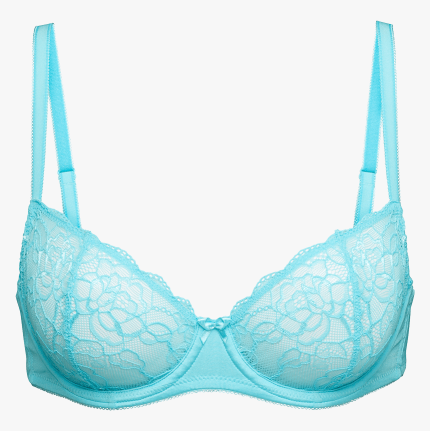 Light Blue Bra Clip Arts - Ladies Undergarments In Png, Transparent Png