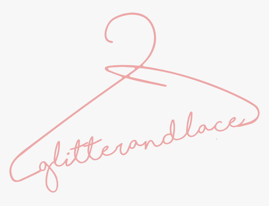 Glitter And Lace Logo - Calligraphy, HD Png Download