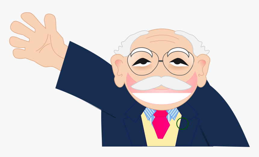 Old Man Smiling Clip Arts - Png Old Men Clipart, Transparent Png