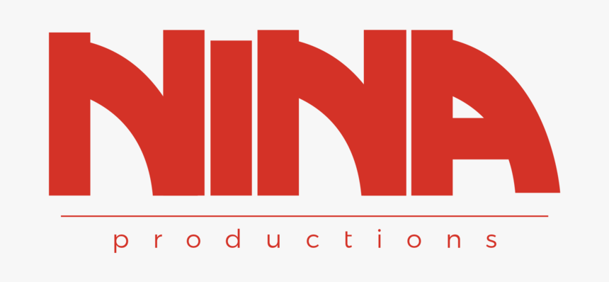 Nina Productions Logo Final Text Only Red - Graphic Design, HD Png Download