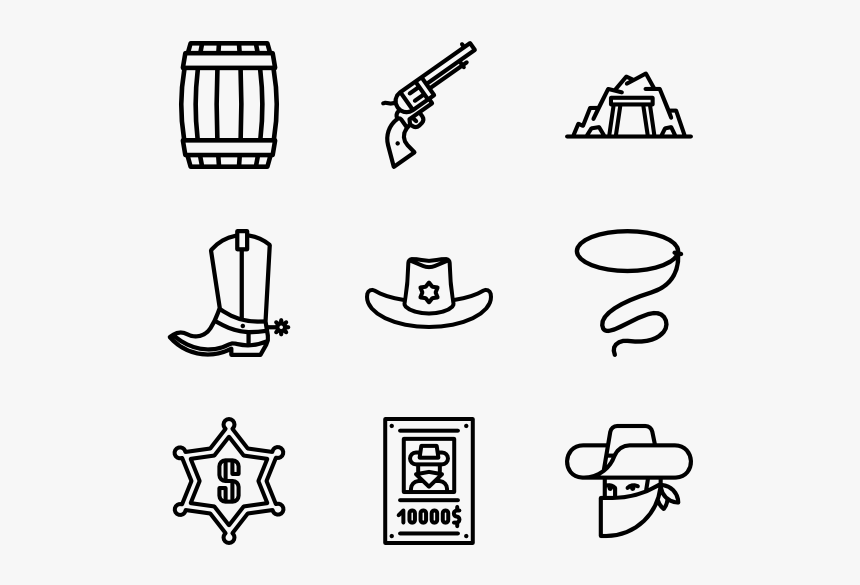 Wild West - Suitcase Icon Transparent Background, HD Png Download