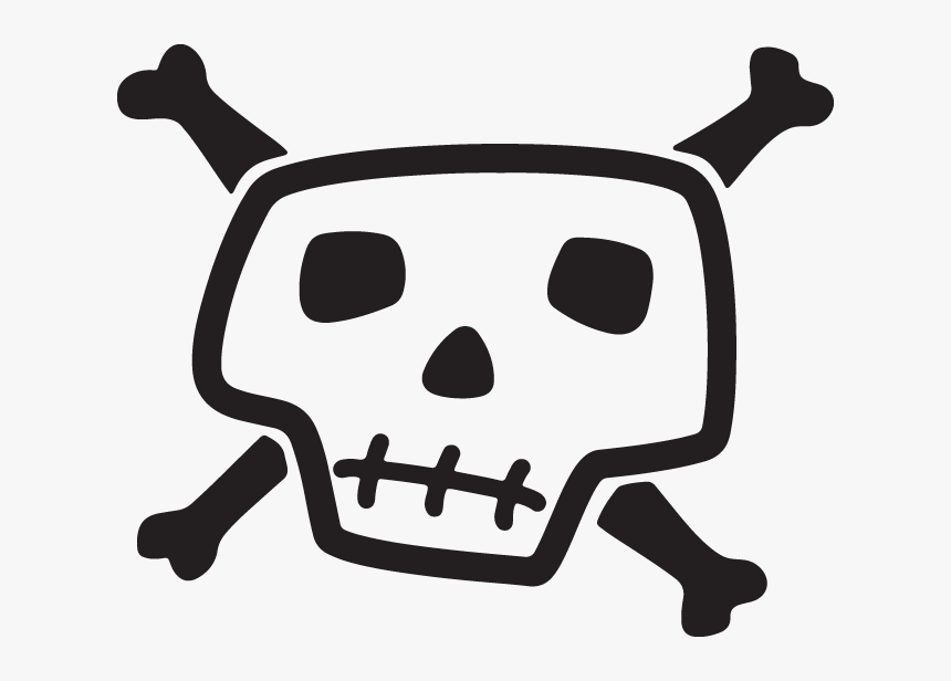Skull And Crossbones Clip Art, HD Png Download