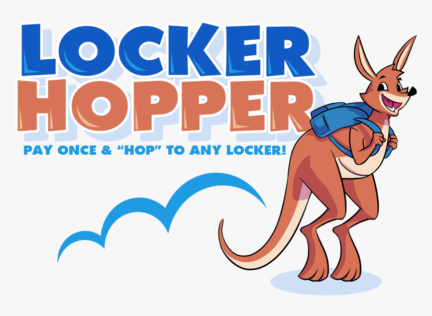 Locker Hopper - Cartoon, HD Png Download