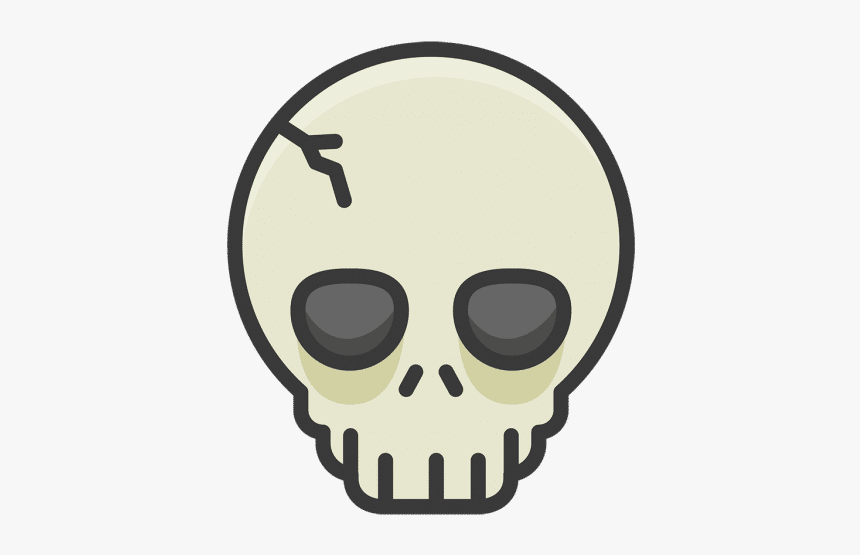 Skull Vector Icon - Skull, HD Png Download