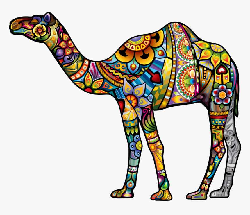 Camel Png Image & Camel Png Clipart Free Download - Colorful Camel, Transparent Png