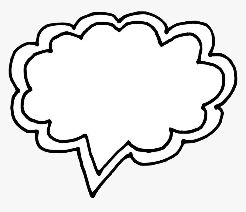 Speech Bubble Cartoon, HD Png Download