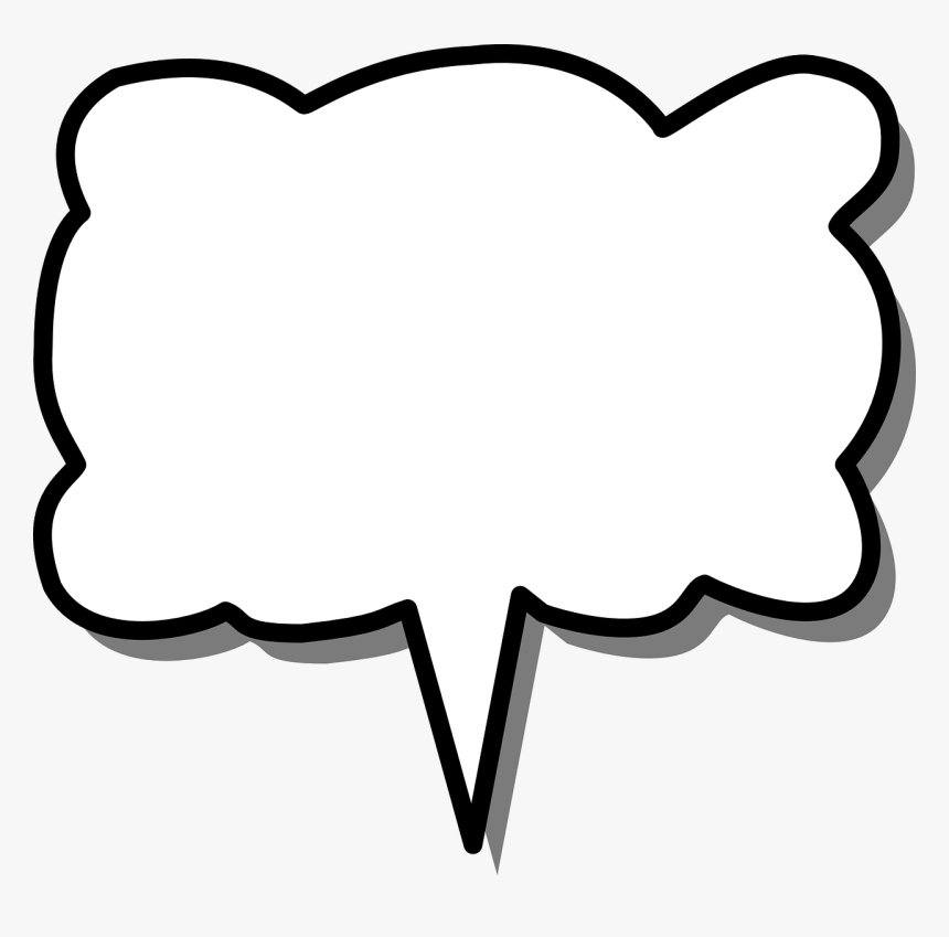 Speech Bubble Arrow Free Picture - Nuvem De Mensagem Png, Transparent Png