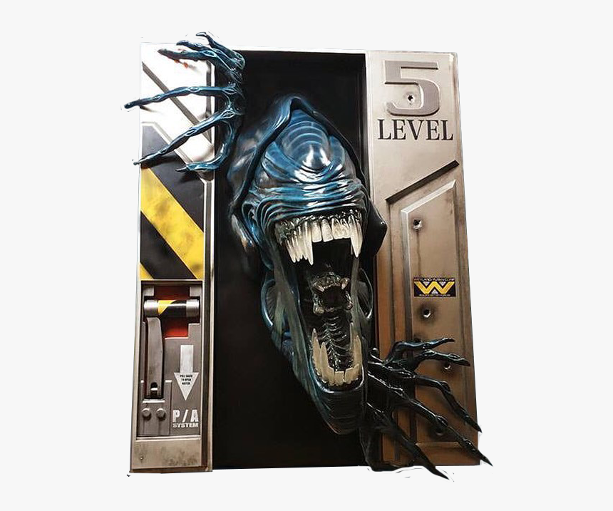 Hollywood Collectibles Alien Queen Life Size Wall - Life Size Alien Queen, HD Png Download