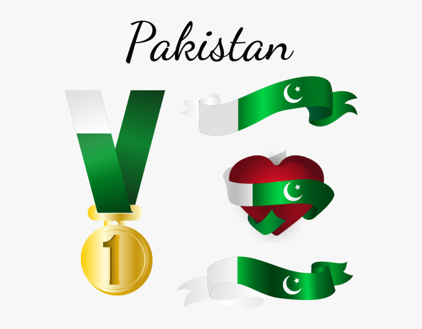 Transparent Country Star Clipart - Pakistani Flag Pics Png, Png Download