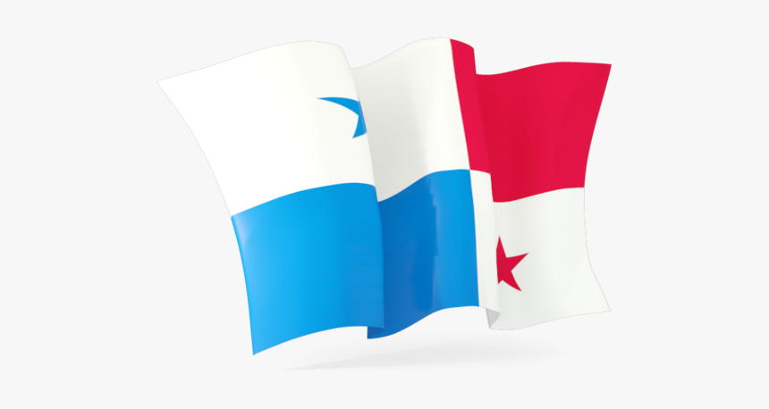 Clip Art Waving Illustration Of - Panama Flag Waving Png, Transparent Png