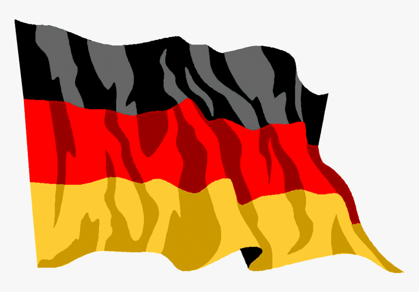 German Flag Waving Png, Transparent Png