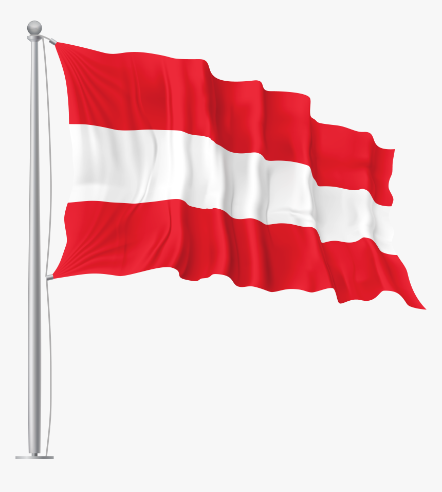 Austria Waving Flag Png Imageu200b Gallery Yopriceville, Transparent Png