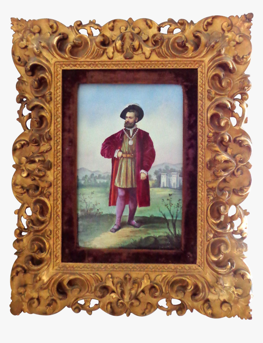 Transparent Baroque Frame Png - Picture Frame, Png Download