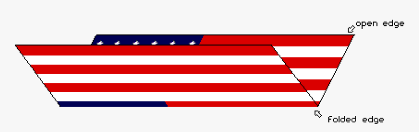 Flagthis10 - American Flag Folding, HD Png Download