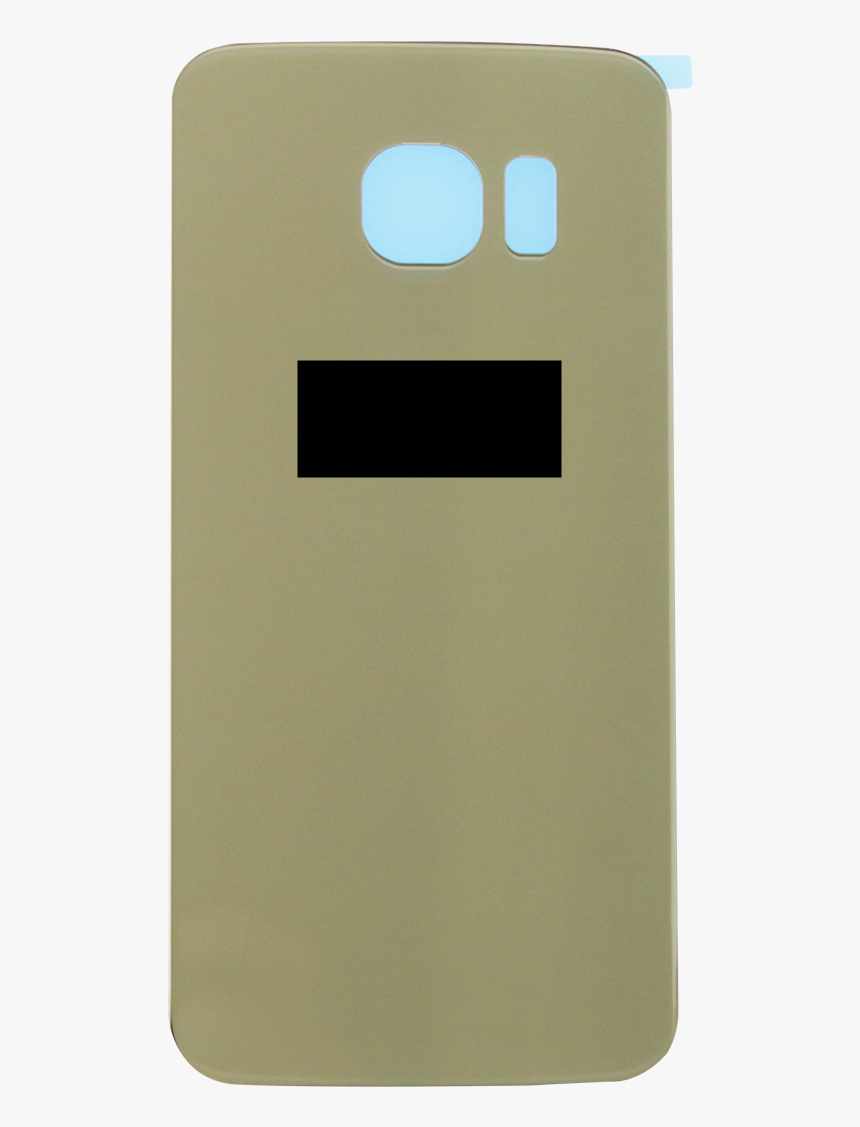 Galaxy S6 Edge Back Glass Gold 
 Title Galaxy S6 Edge - Mobile Phone Case, HD Png Download