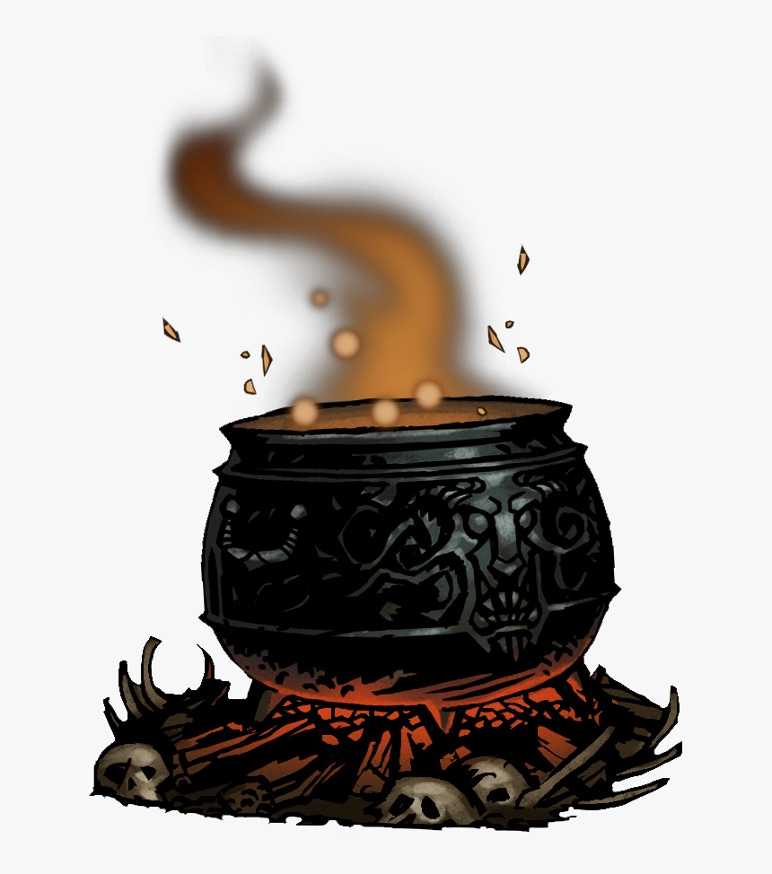 Cauldron Png Image Background - Darkest Dungeon Stress Png, Transparent Png