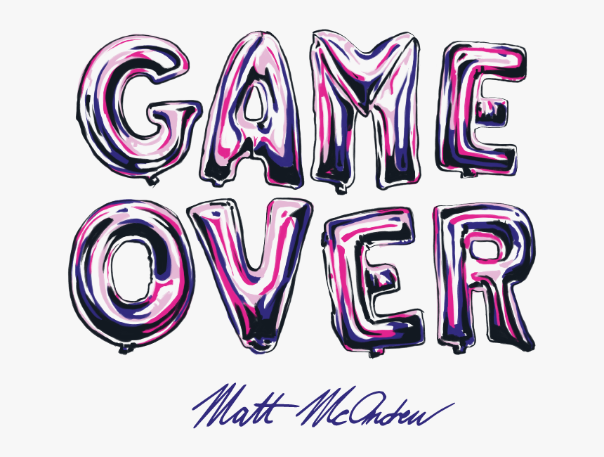Transparent Gameover Png - Graphic Design, Png Download